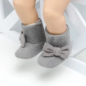 Winter Princess Boots Baby Girls Shoes Big Bowknot Solid First Walker Kids Footwear Soft Sole No-slip Booties Booty Prewalkers
Winter Princess Boots Baby Girls Shoes Big Bowknot Solid First Walker Kids Footwear Soft Sole No-slip Booties Booty Prewalkers