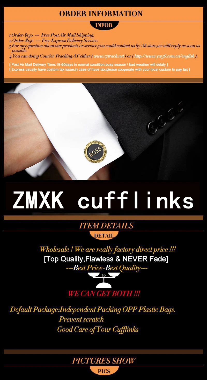 High-Quality Stainless Steel Cufflinks - Laser Engraved Design for Weddings and Business