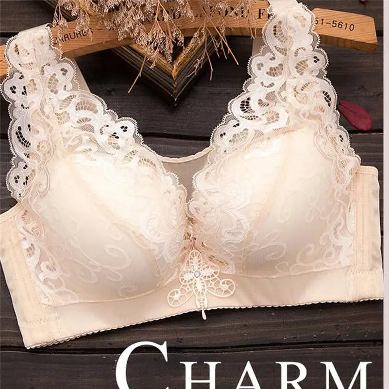 2019 Women's Sexy Bra Lingerie New Women's Sexy Wire Free Bras Beauty Black Lace Top Underwear Comfortable Bra Bralette 661BR10
2019 Women's Sexy Bra Lingerie New Women's Sexy Wire Free Bras Beauty Black Lace Top Underwear Comfortable Bra Bralette 661BR10
