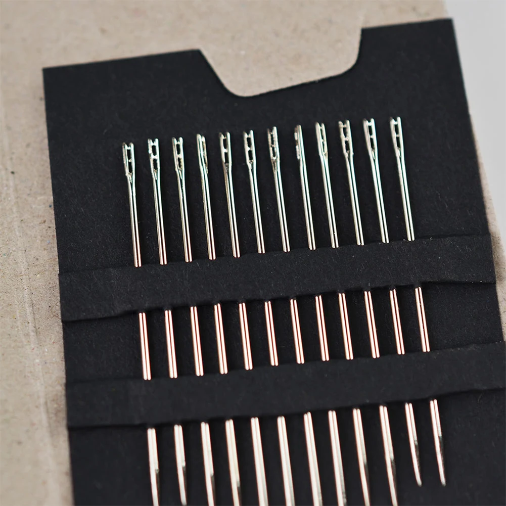 12pcs/set Repair Stitch Metal Art Hand Tool Self Threading For Old Man Assorted Embroidery Double Hole Blind Sewing Needle Craft
12pcs/set Repair Stitch Metal Art Hand Tool Self Threading For Old Man Assorted Embroidery Double Hole Blind Sewing Needle Craft