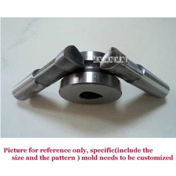 1 set Design Mould / die set/ shaped punch for the Double punch tablet press machine
1 set Design Mould / die set/ shaped punch for the Double punch tablet press machine