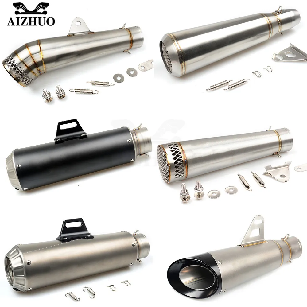 36-51MM Motorcycle Universal Exhaust Pipe Muffler FOR HONDA shadow 600 msx 125 cb 400 hornet cb600f KTM SupeR AdventuRe 1290 
36-51MM Motorcycle Universal Exhaust Pipe Muffler FOR HONDA shadow 600 msx 125 cb 400 hornet cb600f KTM SupeR AdventuRe 1290