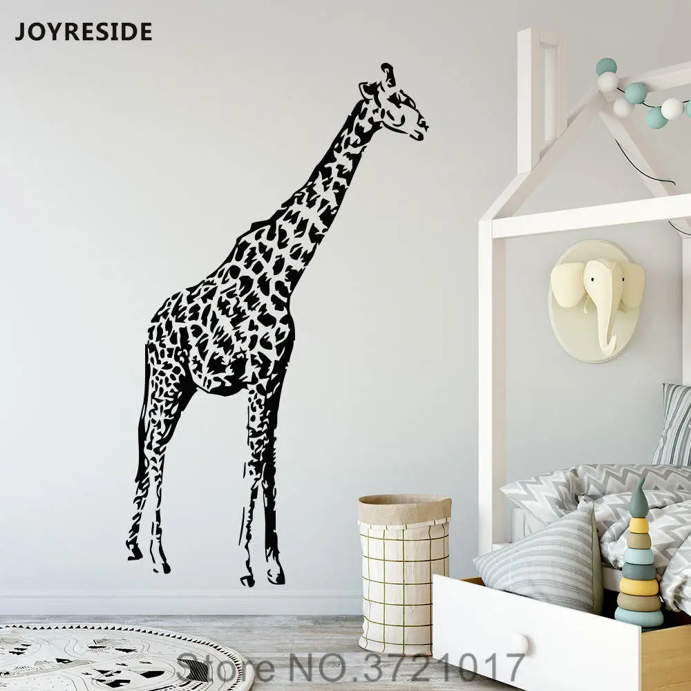 JOYRESIDE African Animal Giraffe Jungle Safari Wall Decal Vinyl Nursery Decor For Kids Home Bedroom Dorm Decoration Mural XY197
JOYRESIDE African Animal Giraffe Jungle Safari Wall Decal Vinyl Nursery Decor For Kids Home Bedroom Dorm Decoration Mural XY197