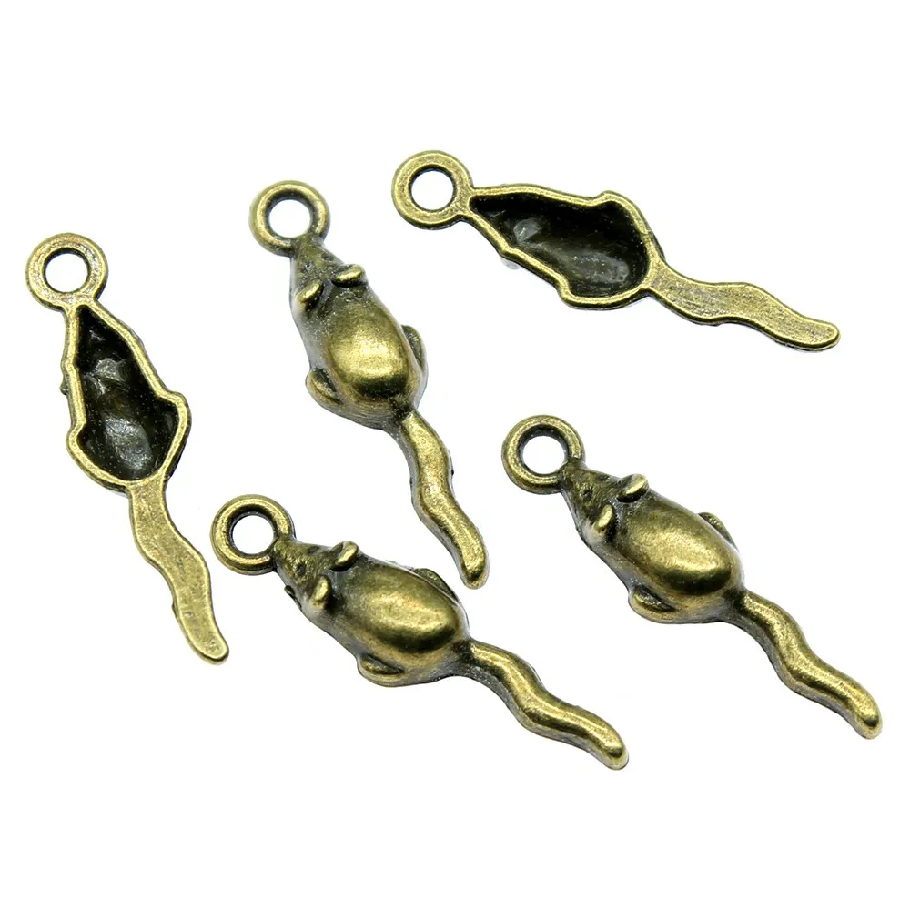 15pcs Mouse Rat Pendant Charms For Jewelry Making 2 Colors Antique Bronze Antique Silver Mouse Charms Charm Small Mouse 24x6mm
15pcs Mouse Rat Pendant Charms For Jewelry Making 2 Colors Antique Bronze Antique Silver Mouse Charms Charm Small Mouse 24x6mm