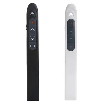 2.4GHz Wireless Presenter Remote Control Laser Pointer Flip Pen for PPT Powerpoint Presentation
2.4GHz Wireless Presenter Remote Control Laser Pointer Flip Pen for PPT Powerpoint Presentation