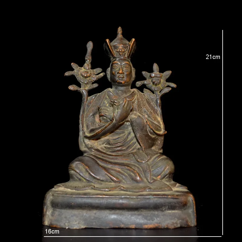 Karmapa Living Buddha Buddy Milarepa Millezhba Nepalese Old Buddha Statue Antiques Collection
Karmapa Living Buddha Buddy Milarepa Millezhba Nepalese Old Buddha Statue Antiques Collection