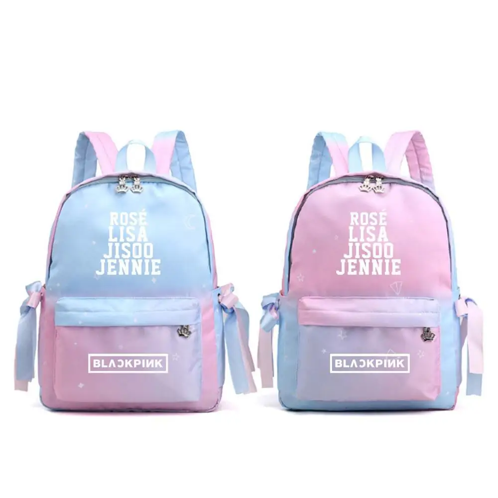 Blackpink Black Pink Jennie Rose Lisa Korean Star Backpack School Bags Pink Blue Mochila Travel Bags Laptop Backpack Random Send
Blackpink Black Pink Jennie Rose Lisa Korean Star Backpack School Bags Pink Blue Mochila Travel Bags Laptop Backpack Random Send