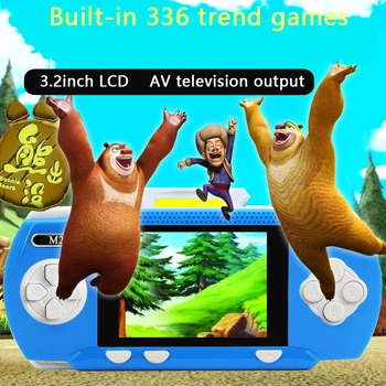 M200 children's color screen game machine built-in 336 non-repetitive games support TV output for FC PSP handheld game console
M200 children's color screen game machine built-in 336 non-repetitive games support TV output for FC PSP handheld game console