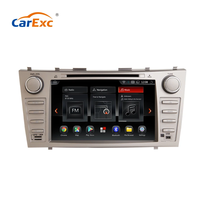 CarExc Android 9.0 OS Octa Core For Toyota Camry Car DVD Player With GPS Navigation System OBD II DAB+ WiFi Bluetooth Radio Unit
CarExc Android 9.0 OS Octa Core For Toyota Camry Car DVD Player With GPS Navigation System OBD II DAB+ WiFi Bluetooth Radio Unit