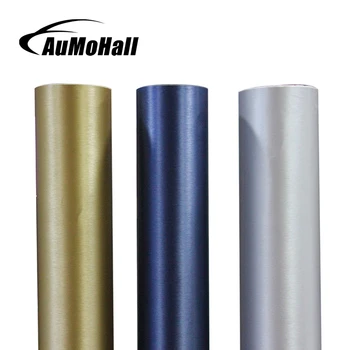AuMoHall Drawbenched Metal Car Styling 152*50CM Car Sticker High Quality with Air Bubble Free Wrap Stickers on Cars
AuMoHall Drawbenched Metal Car Styling 152*50CM Car Sticker High Quality with Air Bubble Free Wrap Stickers on Cars
