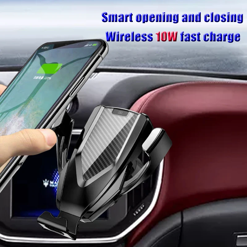 High quality Smart Qi Car wireless charger for iPhone X Samsung S10 S9 S8 mobile car phone charger fast wireless charger car Mou
High quality Smart Qi Car wireless charger for iPhone X Samsung S10 S9 S8 mobile car phone charger fast wireless charger car Mou