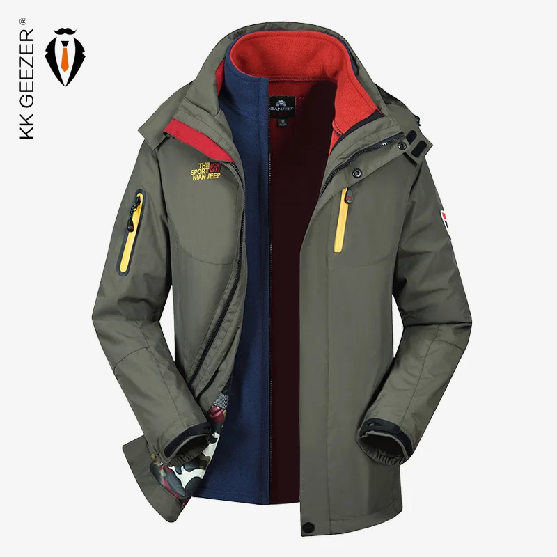 2 IN 1 Jacket Men Winter Jacket Waterproof Softshell M-5XL Windproof Military Plus Size Thick Fleece Parkas Loose Coat Windproof
2 IN 1 Jacket Men Winter Jacket Waterproof Softshell M-5XL Windproof Military Plus Size Thick Fleece Parkas Loose Coat Windproof