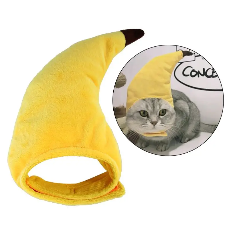 New Pet Hat Creative Cat Teddy Dog Hats Festival Holiday Funny Headwear Banana Shape Pets Cap Headdress
New Pet Hat Creative Cat Teddy Dog Hats Festival Holiday Funny Headwear Banana Shape Pets Cap Headdress