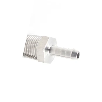 304 Stainless Steel 1/2" BSP Male Thread x 6mm Hose Barb Nipple High Pressure CNC Pipe Fitting Connector For Water Air Oil
304 Stainless Steel 1/2" BSP Male Thread x 6mm Hose Barb Nipple High Pressure CNC Pipe Fitting Connector For Water Air Oil