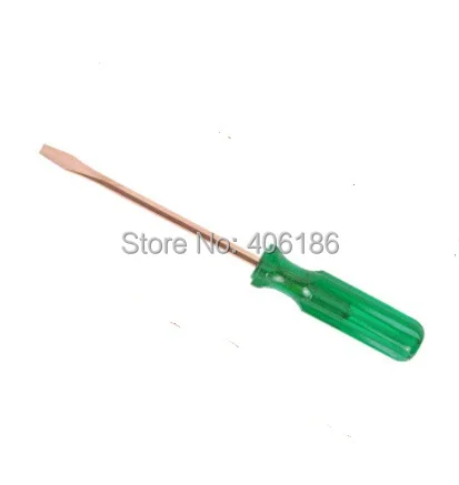 Non sparking 8*200mm Minus or Slotted Screw Driver,Beryllium Copper,Plastic Handle,Explosion proof Safety Tool.
Non sparking 8*200mm Minus or Slotted Screw Driver,Beryllium Copper,Plastic Handle,Explosion proof Safety Tool.
