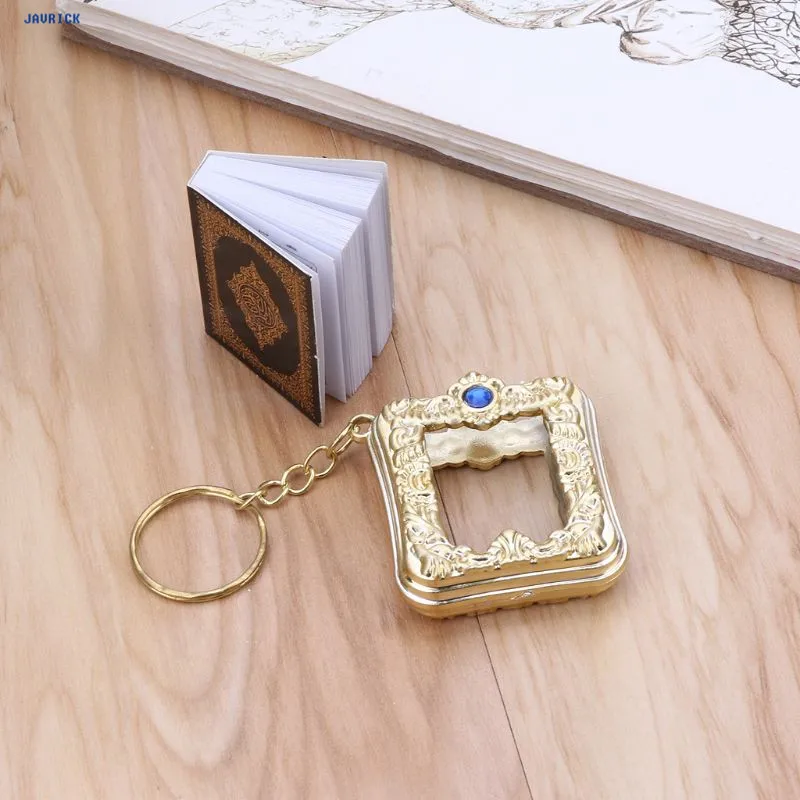 JAVRICK Mini Ark Quran Book Real Paper Can Read Arabic The Koran Keychain Muslim Jewelry
JAVRICK Mini Ark Quran Book Real Paper Can Read Arabic The Koran Keychain Muslim Jewelry