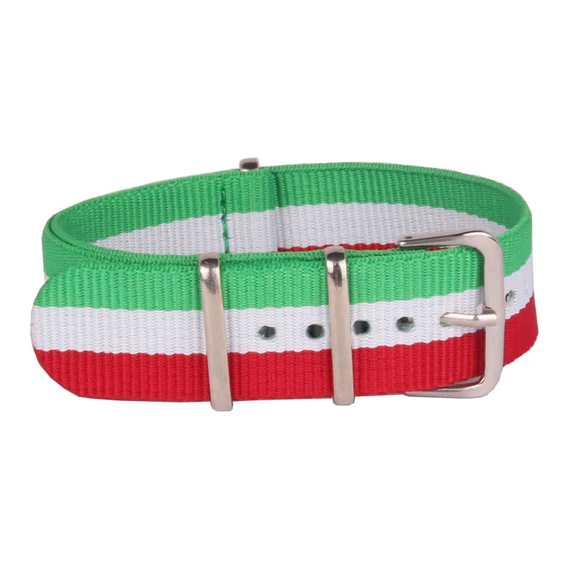Retro Classic Watch 18 mm bracelet Army Green White Red Military nato fabric Woven Nylon watchbands Strap Band Buckle belt 18mm
Retro Classic Watch 18 mm bracelet Army Green White Red Military nato fabric Woven Nylon watchbands Strap Band Buckle belt 18mm
