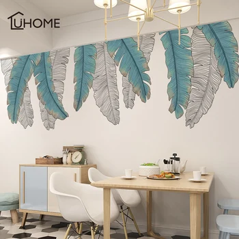 Large Green Leaf Wall Stickers for Living Room Bedroom Background Mural Art DIY Wall Decoration Self-adhesive Original Design
Large Green Leaf Wall Stickers for Living Room Bedroom Background Mural Art DIY Wall Decoration Self-adhesive Original Design