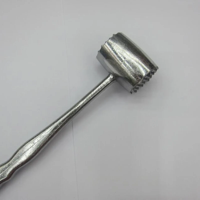 Double Sided Stainless Steel Knocking Meat Hammer Pork Chops Steak Tender Meat Muscle Beat Hammer Kitchen Meat Tools
Double Sided Stainless Steel Knocking Meat Hammer Pork Chops Steak Tender Meat Muscle Beat Hammer Kitchen Meat Tools