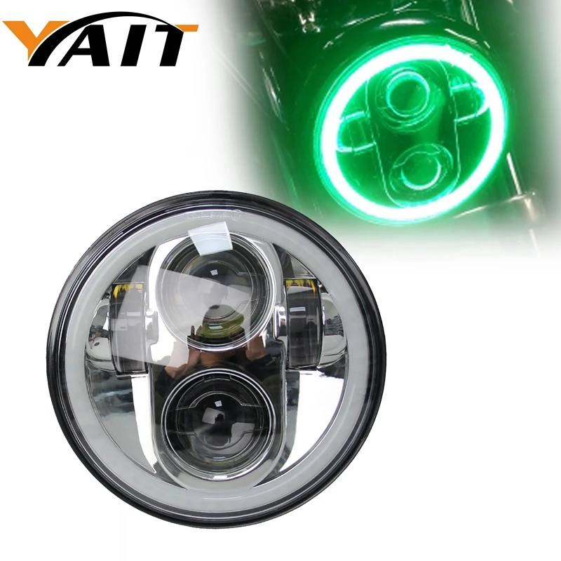 Yait 5-3/4" 5.75" LED Projection Daymaker Headlight For Harley Davidson Sporster XL 1200 883 Iron Dyna Glide Fat Bob Street Bob
Yait 5-3/4" 5.75" LED Projection Daymaker Headlight For Harley Davidson Sporster XL 1200 883 Iron Dyna Glide Fat Bob Street Bob