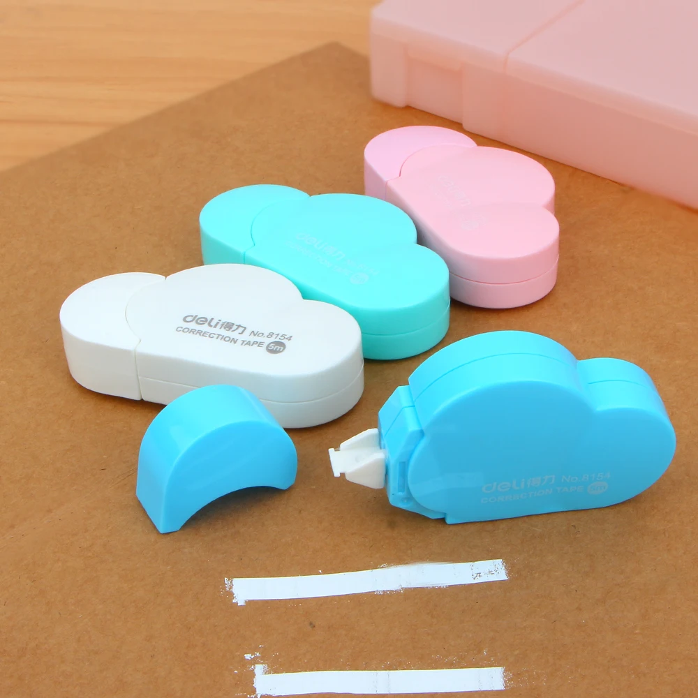 4Pcs Cute Kawaii Cloud Mini Small Correction Tape Korean Sweet Stationery Novelty Office Kids School Supplies Children
4Pcs Cute Kawaii Cloud Mini Small Correction Tape Korean Sweet Stationery Novelty Office Kids School Supplies Children