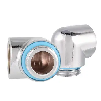 G1/4 Thread 45/90 Degree Water Cooler for Processor CPU cooler Internal / External Screw Elbow Cooling System Thread Elbow
G1/4 Thread 45/90 Degree Water Cooler for Processor CPU cooler Internal / External Screw Elbow Cooling System Thread Elbow