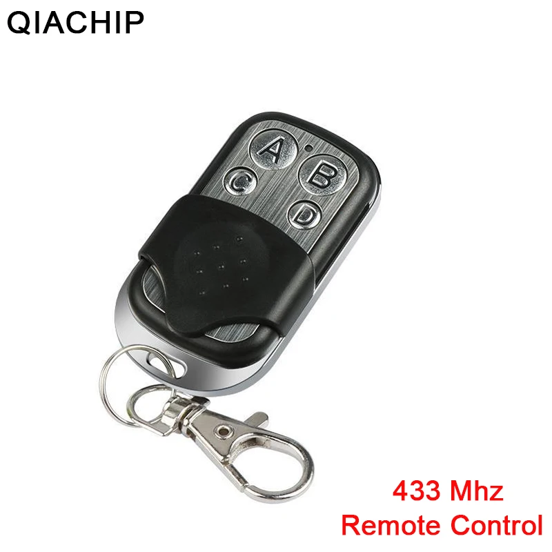 QIACHIP 433 mhz Universal Wireless RF Remote Control Electric Gate Key Fob Learning Code Garage Door Controller Included Battery
QIACHIP 433 mhz Universal Wireless RF Remote Control Electric Gate Key Fob Learning Code Garage Door Controller Included Battery