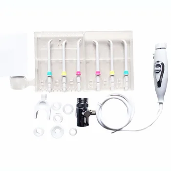 Hot 6 Tips Oral Irrigator Switch Faucet Dental Flosser Water Jet Irrigator Floss Oral Care Implement Irrigation Tooth Cleaner
Hot 6 Tips Oral Irrigator Switch Faucet Dental Flosser Water Jet Irrigator Floss Oral Care Implement Irrigation Tooth Cleaner