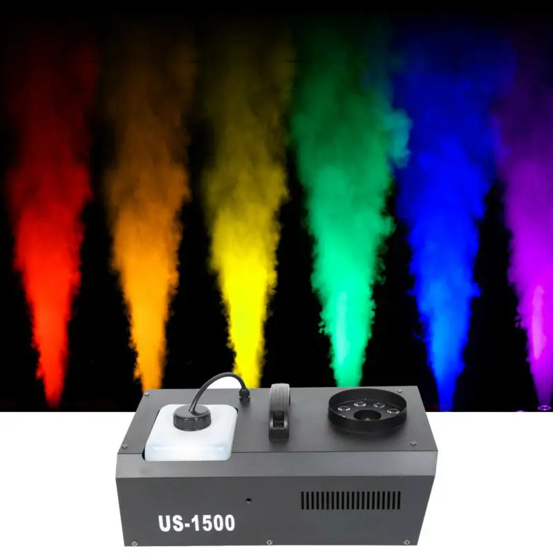 Fogger 9 RGB 3in1 Vertical Spray LED Smoke Fog Machine W/ 192Channels Controlle
Fogger 9 RGB 3in1 Vertical Spray LED Smoke Fog Machine W/ 192Channels Controlle