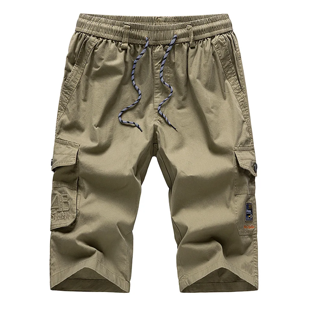Shorts Men Summer Casual Pure Color Loose Multi-pocket Calf-Length Sport Spodenki Meskie Short Homme Pantalones Cortos Shorts
Shorts Men Summer Casual Pure Color Loose Multi-pocket Calf-Length Sport Spodenki Meskie Short Homme Pantalones Cortos Shorts