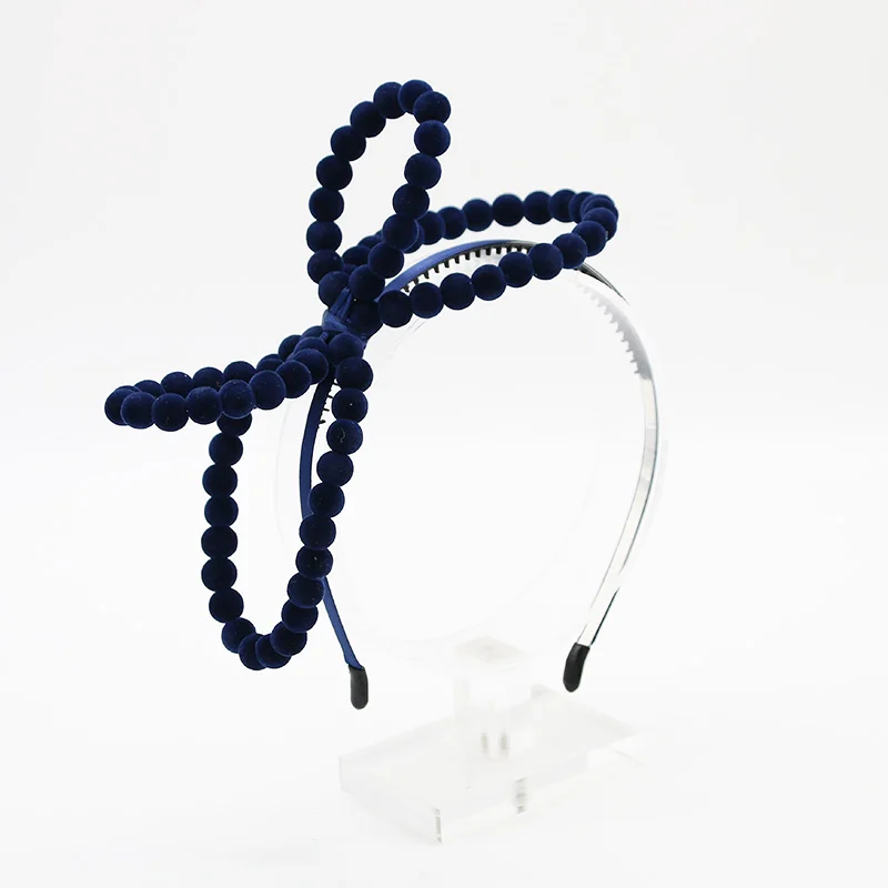 New winter velvet beads bow with wire handmade large bow cute hairbands beads bow hair accessories
New winter velvet beads bow with wire handmade large bow cute hairbands beads bow hair accessories