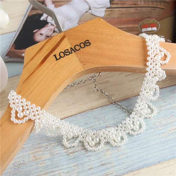 New Arrival Summer Fashion Imitation Pearl Fake Collar Necklace For Women Clothes Accessory 8 Styles
New Arrival Summer Fashion Imitation Pearl Fake Collar Necklace For Women Clothes Accessory 8 Styles