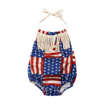 Newborn Baby Girl My First 4th of July Outfits USA Flag Stars Stripes Tassel Romper+Headband
Newborn Baby Girl My First 4th of July Outfits USA Flag Stars Stripes Tassel Romper+Headband