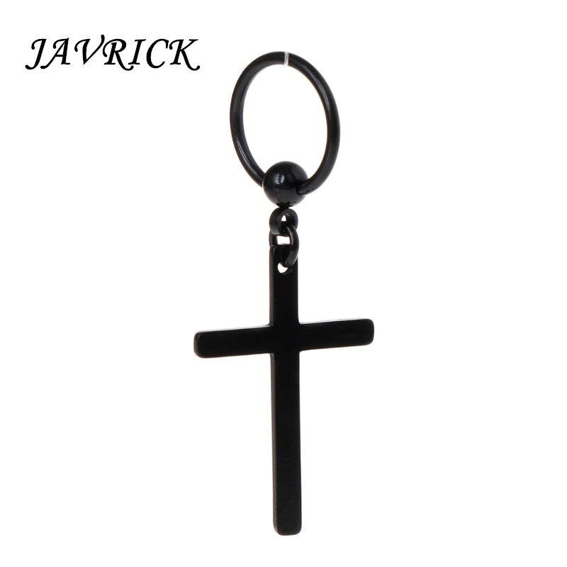 JAVRICK 1pc Punk Earrings Cross Pendant Dangle Women Men Charms Jewelry Fashion Personality Gifts Brincos Buckle Anti Allergy 
JAVRICK 1pc Punk Earrings Cross Pendant Dangle Women Men Charms Jewelry Fashion Personality Gifts Brincos Buckle Anti Allergy