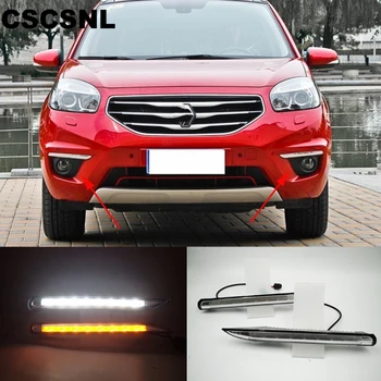 CSCSNL 2PCS For Renault Koleos 2011 2012 2013 2014 Car LED DRL Driving Daytime Running Lights fog lamp cover with Yellow signal
CSCSNL 2PCS For Renault Koleos 2011 2012 2013 2014 Car LED DRL Driving Daytime Running Lights fog lamp cover with Yellow signal