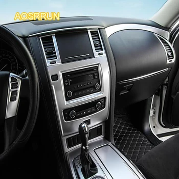 AOSRRUN Central control panel air-air outlet reading lamp decorative frame cigarette frame Car accessories For Nissan Patril y62
AOSRRUN Central control panel air-air outlet reading lamp decorative frame cigarette frame Car accessories For Nissan Patril y62