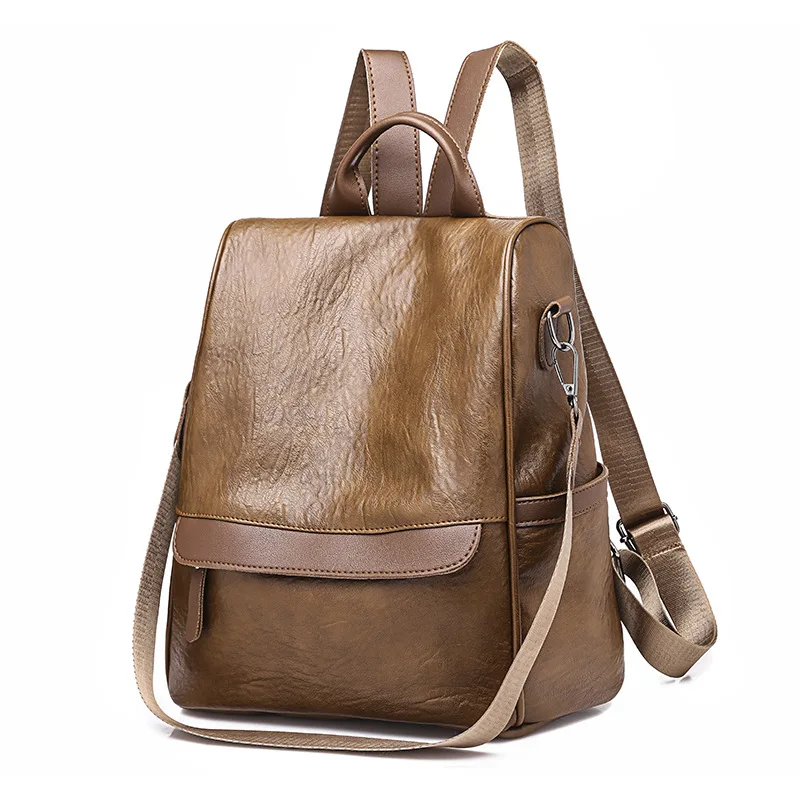 2018 Retro Women Leather Backpack College Preppy School Bag for Student Laptop Girls Ladies Daily Back Pack Shop Trip
2018 Retro Women Leather Backpack College Preppy School Bag for Student Laptop Girls Ladies Daily Back Pack Shop Trip