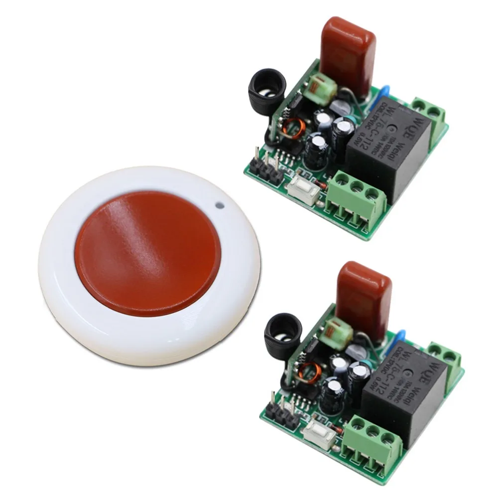 0-200m Mini Size 220V 1CH 10A Wireless Remote Control Switch 2X Receiver + 1X Transmitter System 315/433MHZ High Quality
0-200m Mini Size 220V 1CH 10A Wireless Remote Control Switch 2X Receiver + 1X Transmitter System 315/433MHZ High Quality