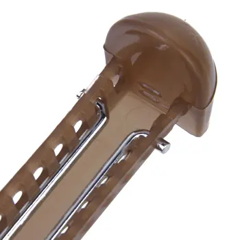 COSW 2pcs Style1 Pair of Adjustable Plastic Shoe Trees for Men UK Size 6-13---Brown
COSW 2pcs Style1 Pair of Adjustable Plastic Shoe Trees for Men UK Size 6-13---Brown