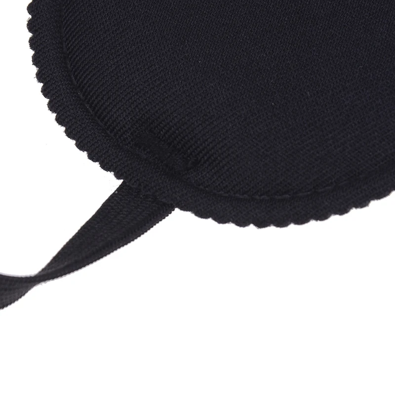 Black Eye Masks Fast Sleeping Eye Mask Eyeshade Cover Shade Patch Women Men Soft Portable Blindfold Travel Slaapmasker 1PC