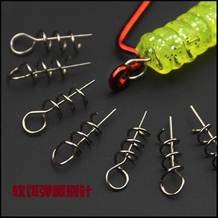 3 size Soft Baits Fishing hooks assist Soft Lures Pin Jig Hook Spring Fixed Lock Fishing Screw Fishing Tools
3 size Soft Baits Fishing hooks assist Soft Lures Pin Jig Hook Spring Fixed Lock Fishing Screw Fishing Tools