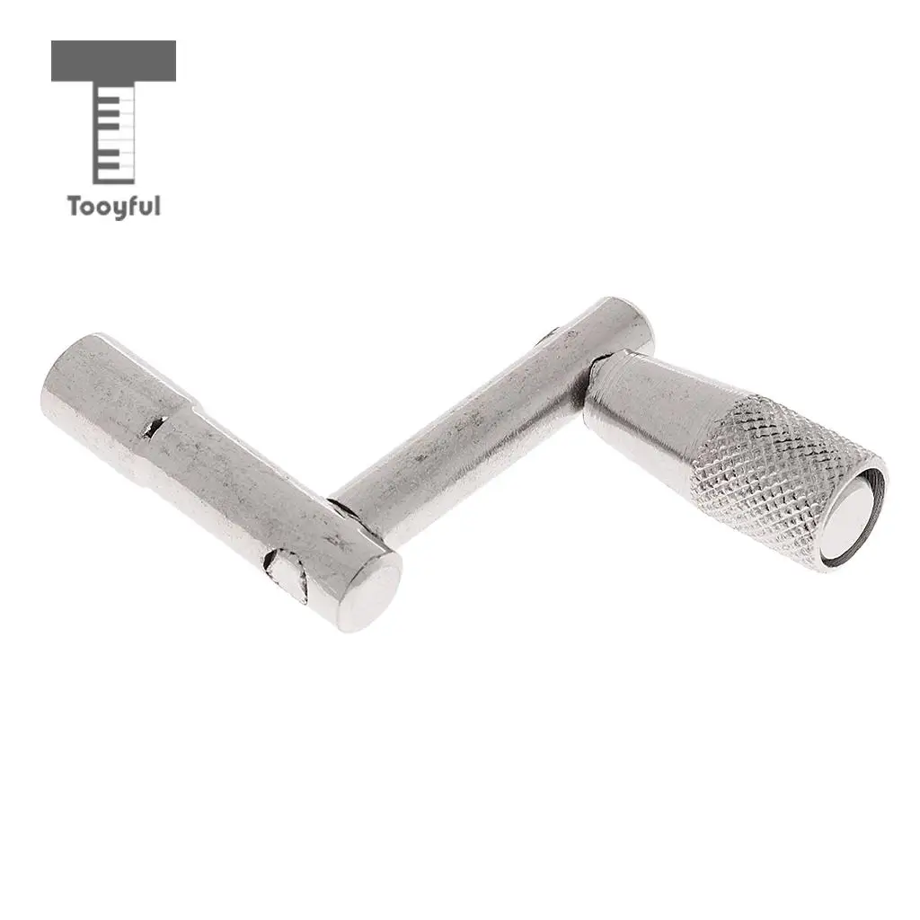 Tooyful Universal Zinc Alloy Bass Drum Skin Tuning Key Tuner Drum Hardware Tool Drum Repair Maintenance Tool