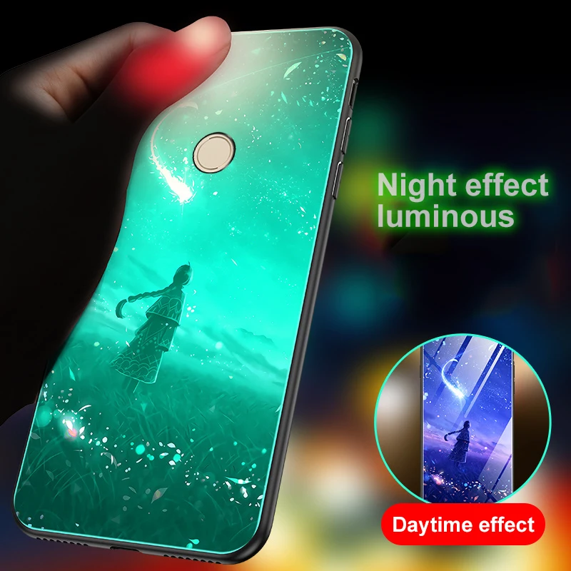 Luminous Case For Xiaomi Redmi 6 Pro 6 6A 2s 5 Plus Mi A1 A2 5X 6X Mix 3 2 9H Tempered Glass Cover Werewolf Soft Edge Back Coque
Luminous Case For Xiaomi Redmi 6 Pro 6 6A 2s 5 Plus Mi A1 A2 5X 6X Mix 3 2 9H Tempered Glass Cover Werewolf Soft Edge Back Coque