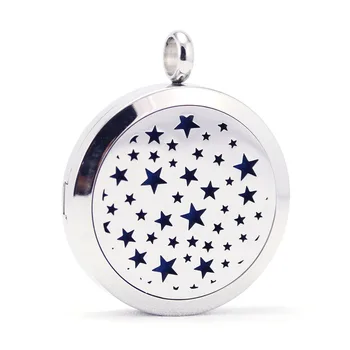 30mm stainless steel star design aromatherapy aroma essential oil diffuser necklace
30mm stainless steel star design aromatherapy aroma essential oil diffuser necklace
