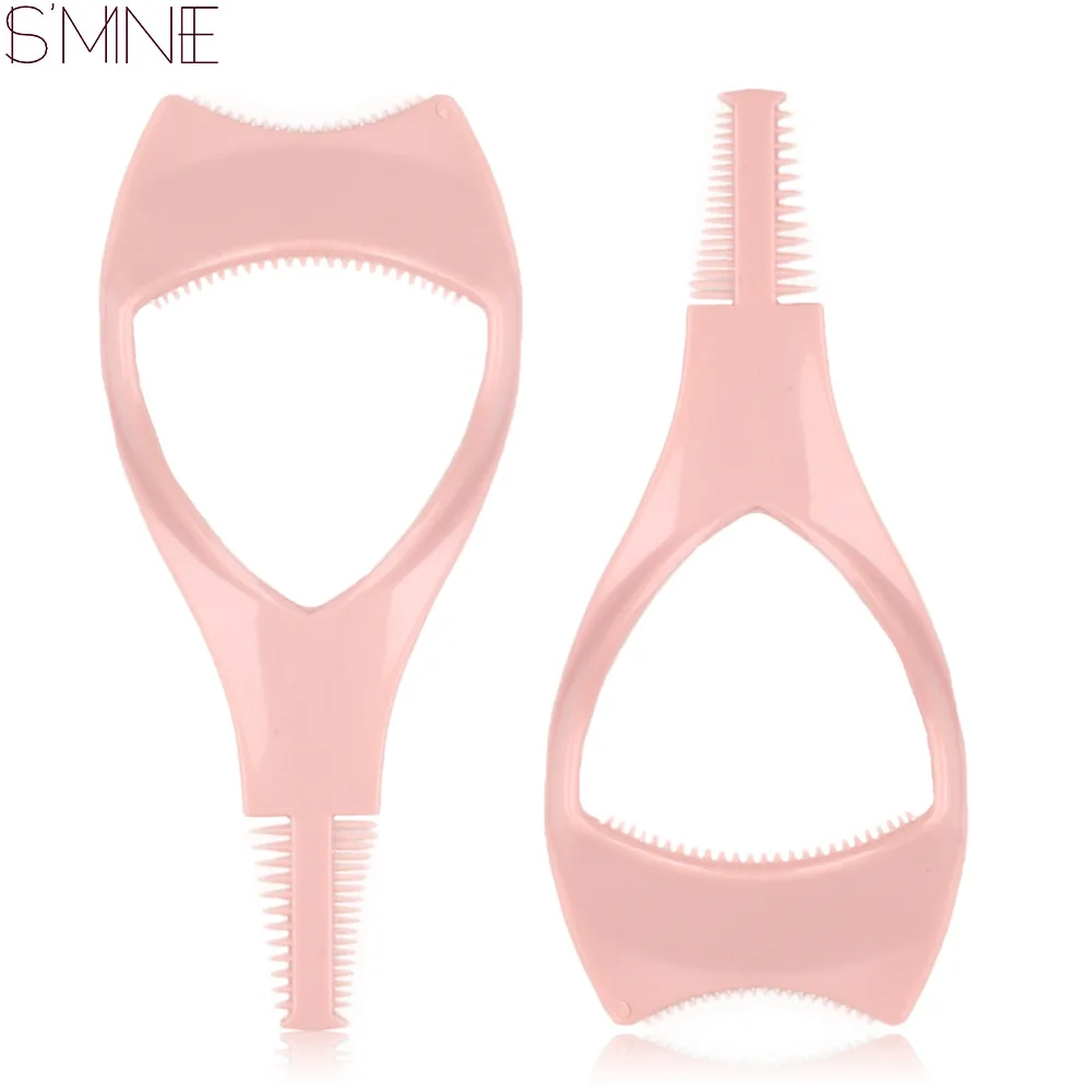 Fantastic 3in1 Mascara Shield Guard Eyelash Brush Curler Guide Applicator Comb Makeup Tool Stereo Three-in-One jie mao ka Enviro
Fantastic 3in1 Mascara Shield Guard Eyelash Brush Curler Guide Applicator Comb Makeup Tool Stereo Three-in-One jie mao ka Enviro
