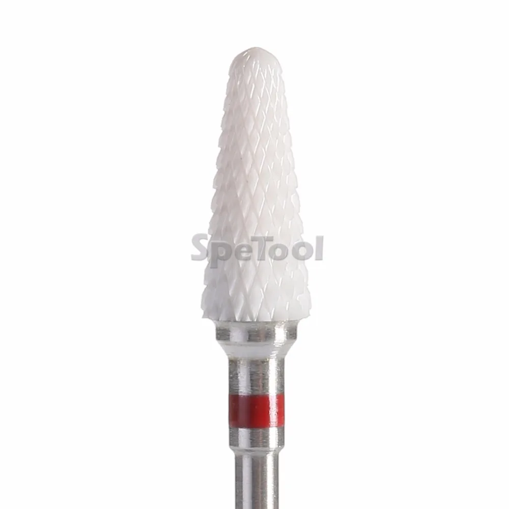 SpeTool Zirconia Ceramic Nail Drill Bit Electric Manicure Accessory Cone Shape White Nail File Removing Gel Acrylic ST080101
SpeTool Zirconia Ceramic Nail Drill Bit Electric Manicure Accessory Cone Shape White Nail File Removing Gel Acrylic ST080101