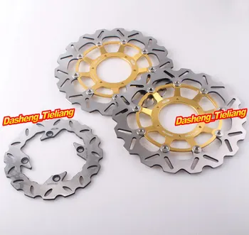 Front Rear Brake Disc Rotors Set For Honda 2004 2005 CBR1000RR & CBR600RR ABS 2009 2010 2011 2012 2013 2014 2015
Front Rear Brake Disc Rotors Set For Honda 2004 2005 CBR1000RR & CBR600RR ABS 2009 2010 2011 2012 2013 2014 2015