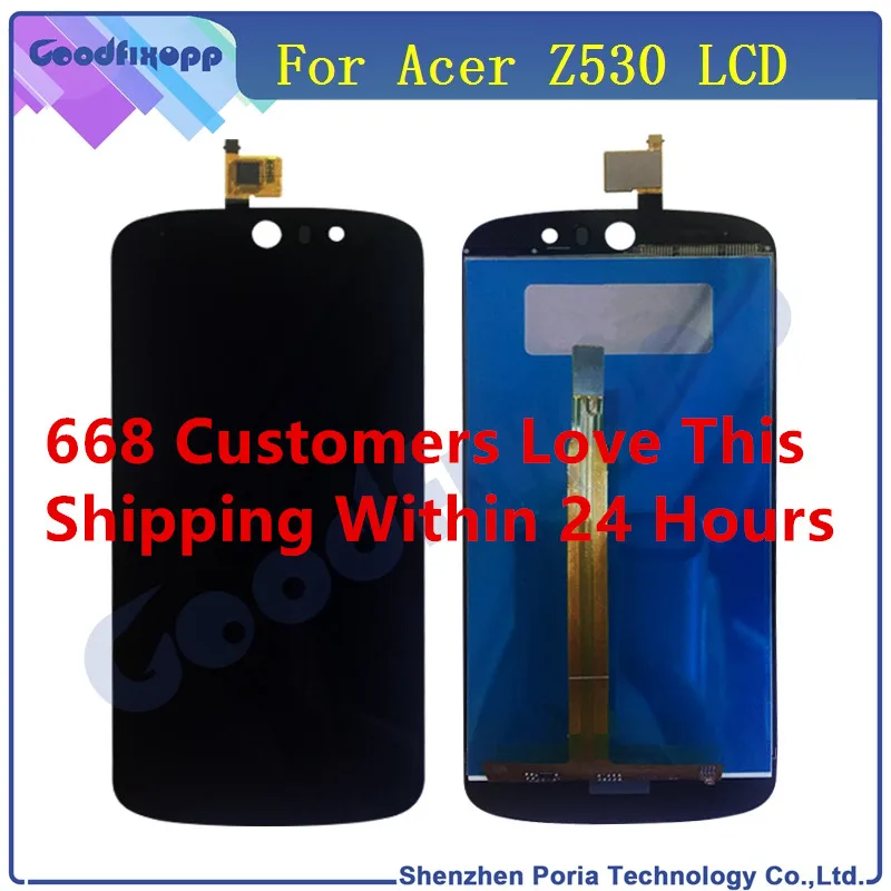 Mobile Phone LCD For Acer Liquid Z530 LCD Display Touch Screen Digitizer Assembly Replacement Parts LCD Display For Acer Z530
Mobile Phone LCD For Acer Liquid Z530 LCD Display Touch Screen Digitizer Assembly Replacement Parts LCD Display For Acer Z530