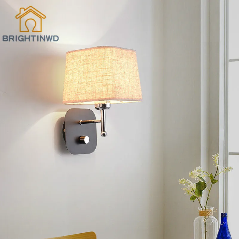 BRIGHTINWD LED Wall Lamp Creative Modern Simple Fabric Living Room Aisle Light Personality Study Bedroom Night Decorative Lamps
BRIGHTINWD LED Wall Lamp Creative Modern Simple Fabric Living Room Aisle Light Personality Study Bedroom Night Decorative Lamps