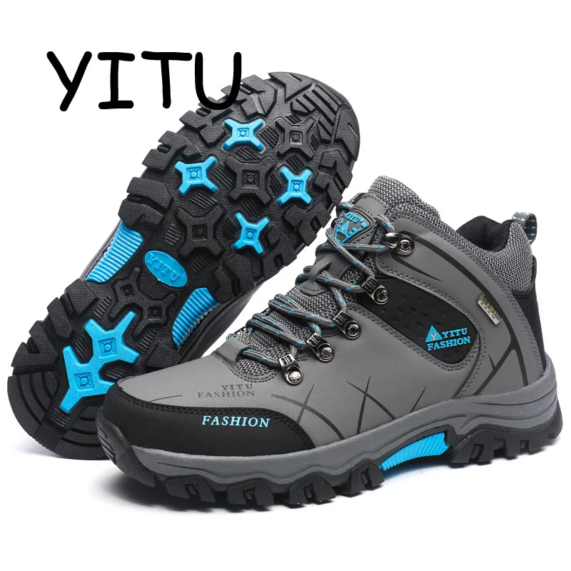 YITU 2018 New Man Outdoor Sports Camping Hiking Shoes Waterproof Breathable Trekking Shoes Hunting Boots Mountain Climbing Brand
YITU 2018 New Man Outdoor Sports Camping Hiking Shoes Waterproof Breathable Trekking Shoes Hunting Boots Mountain Climbing Brand